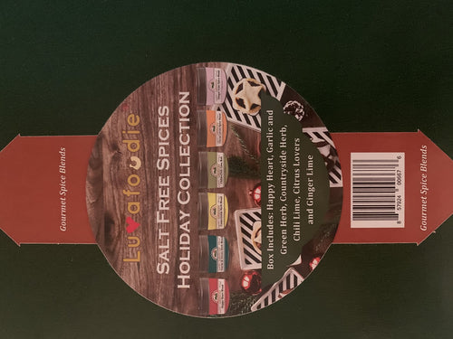 Luvafoodie Salt Free Holiday Spice Box