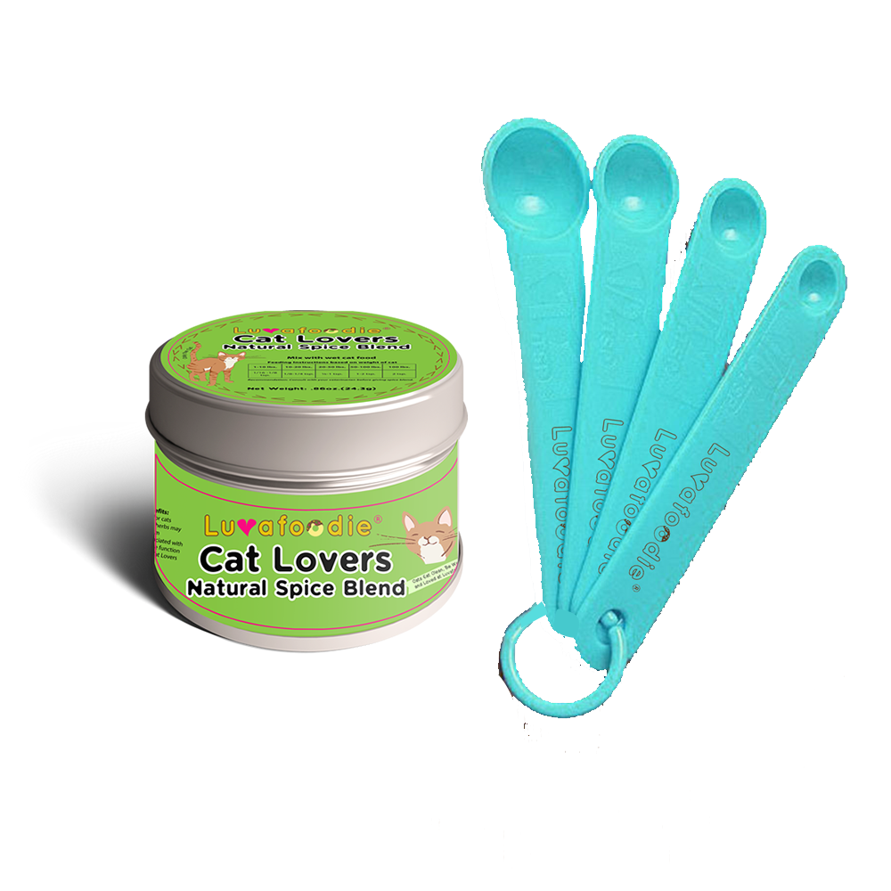 Cat Lovers Spice Blend 1 Tin with Measuring Spoons