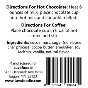 4 Flavors Set - Hot Chocolate on a Stick